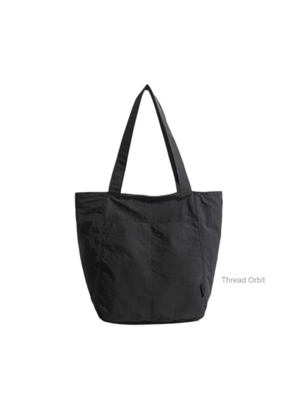 Lightweight Nylon Tote Bag with Multiple Pockets, Large Casual Shoulder Hobo